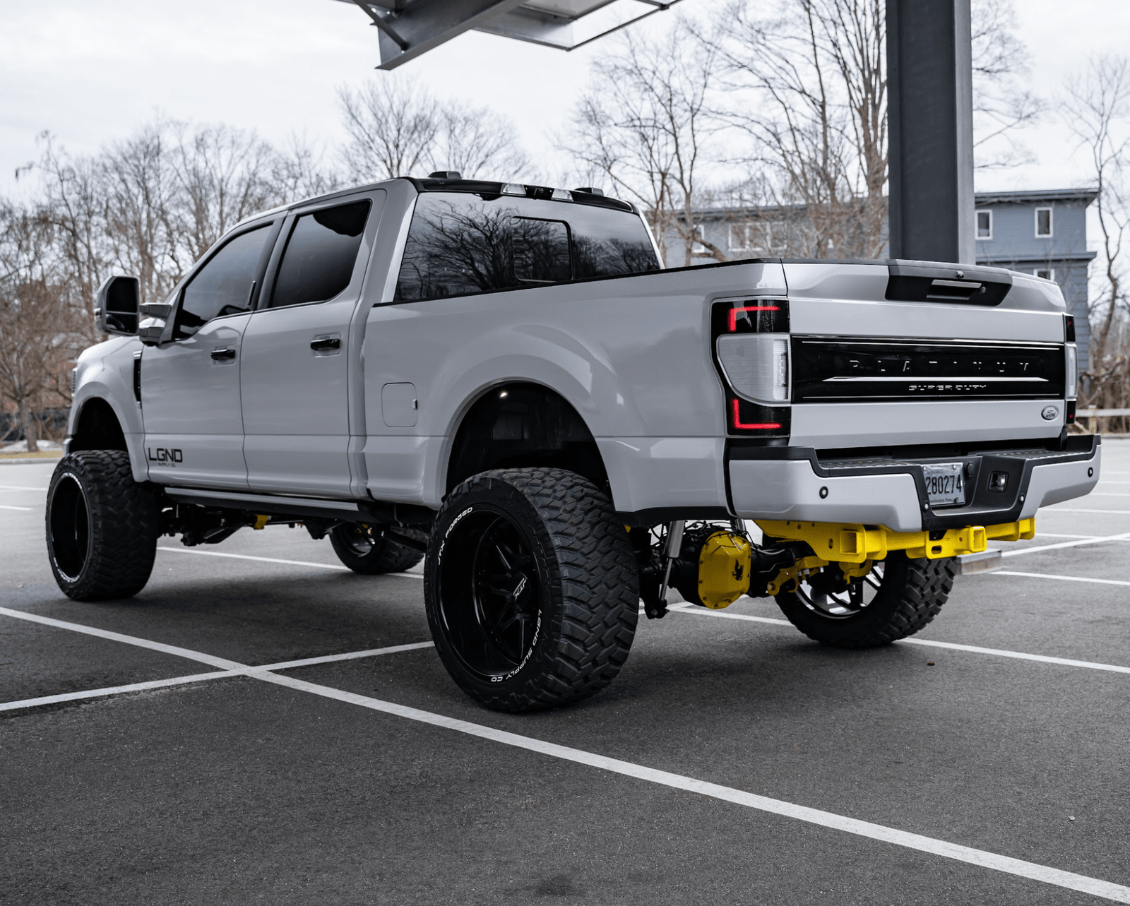 2020-2022 Ford SuperDuty OEM LED Tail Lights Custom Painted