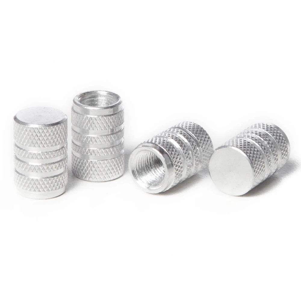 Clean Valve Stem Caps - Pack of 4