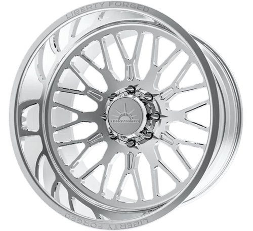 26x12 Liberty Forged LBTYC21 - 8x180 Lug Pattern - Polished (Set of 4)