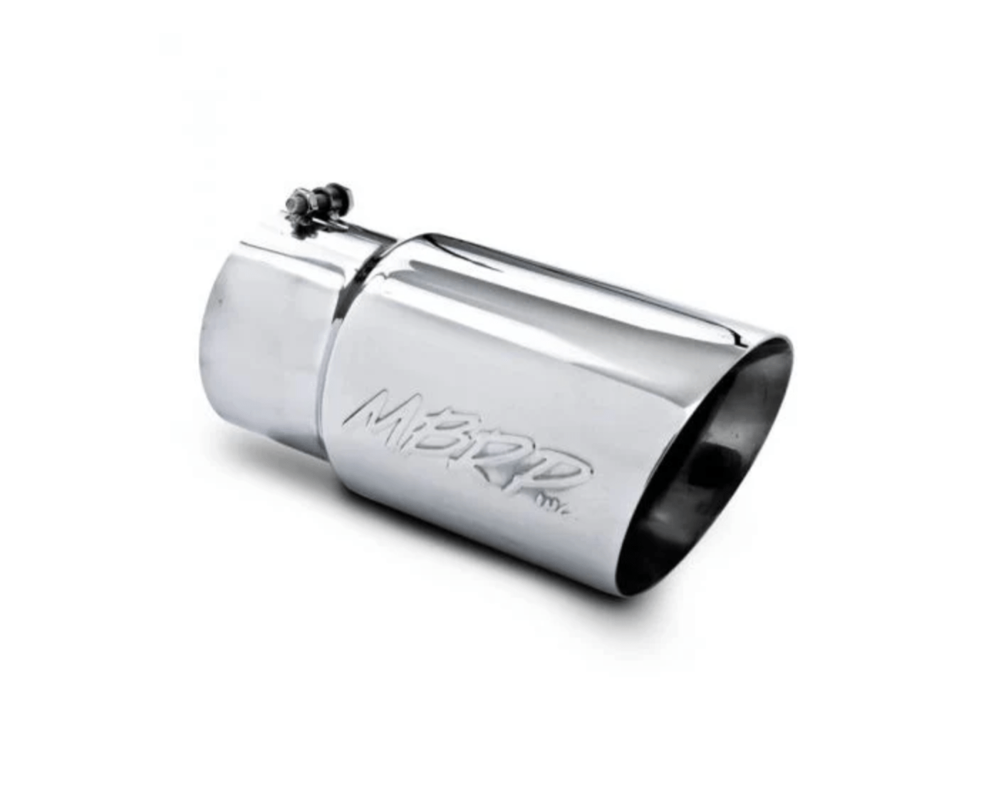 MBRP 4" INLET / 6" OUTLET DUAL WALL ANGLE CUT EXHAUST TIP T5072