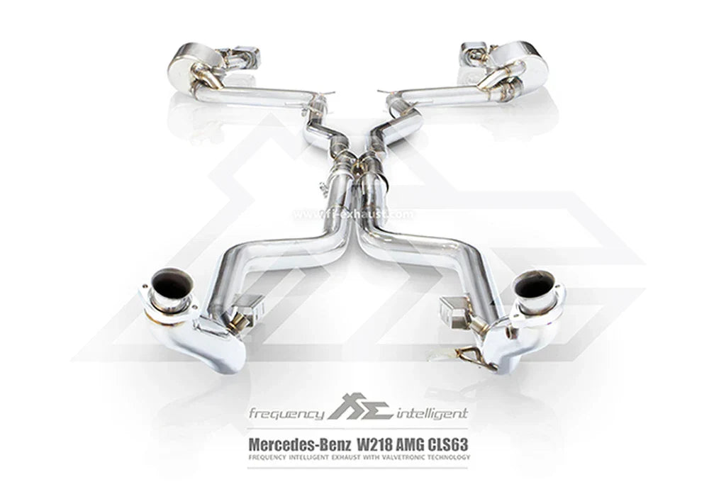 Mercedes benz c218 x218 amg cls63 5.5tt m157 2011 2017 valvetronic catback exhaust