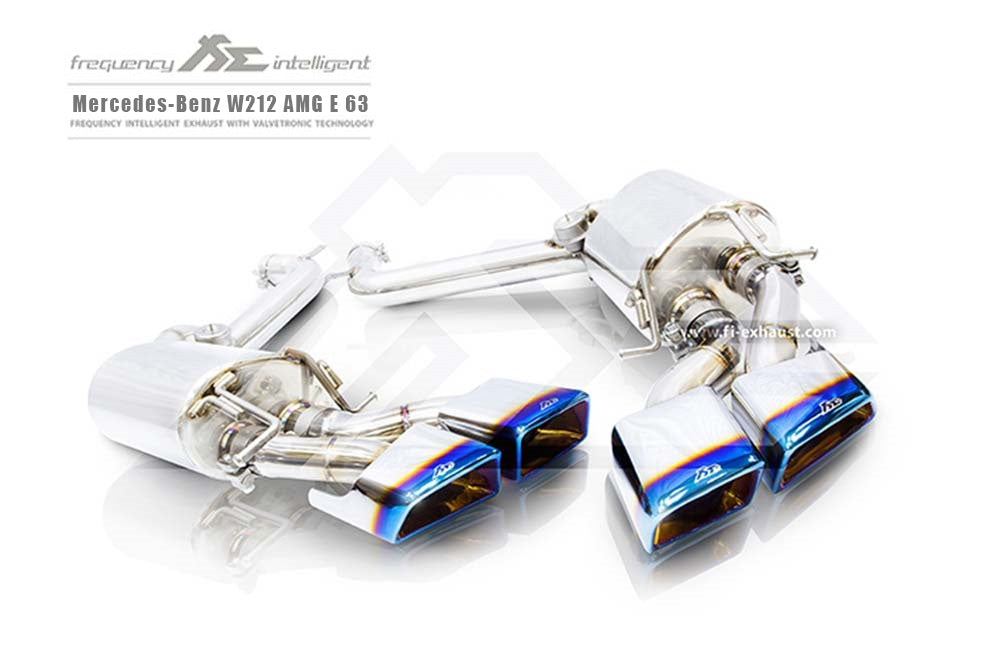Mercedes benz w212 amg e63 5.5tt m157 2011 2016 valvetronic catback exhaust