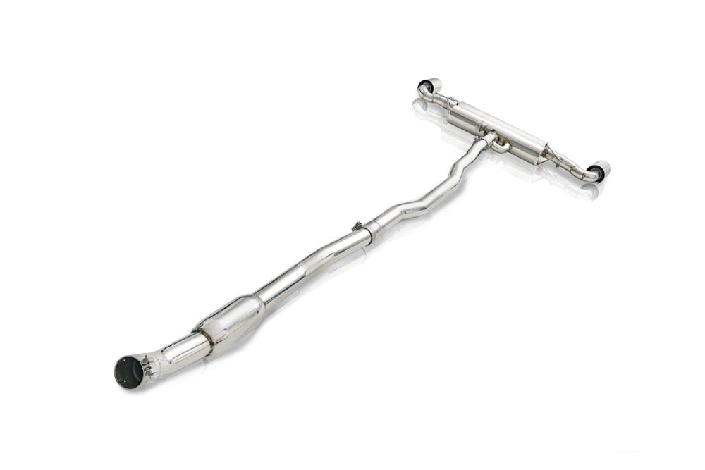 Mini F60 Cooper S Countryman FWD  catback exhaust system with valvetronic technology for enhanced performance and sound. High-quality stainless steel construction for durability and style. Upgrade your  Mini F60 Cooper S Countryman FWD  with our aftermarket catback exhaust for a thrilling driving experience.