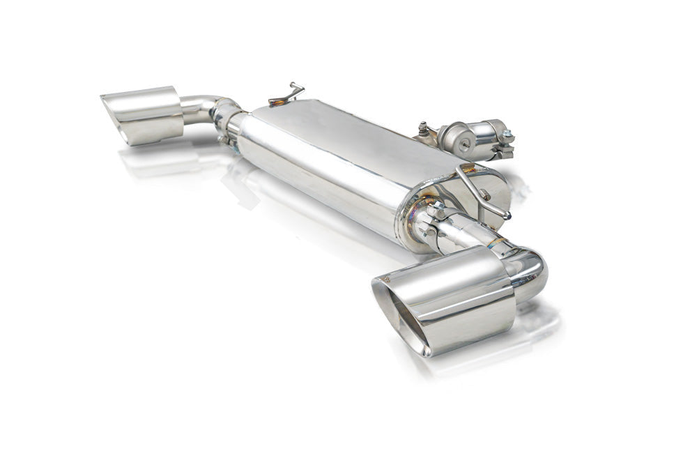 Mini F60 Cooper S Countryman FWD  catback exhaust system with valvetronic technology for enhanced performance and sound. High-quality stainless steel construction for durability and style. Upgrade your  Mini F60 Cooper S Countryman FWD  with our aftermarket catback exhaust for a thrilling driving experience.
