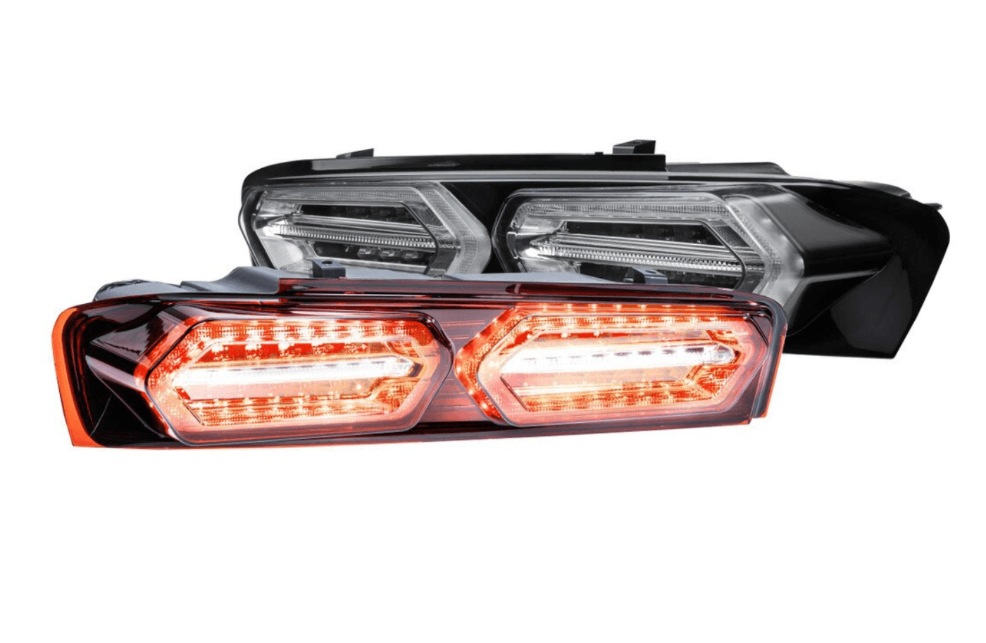 2016-2018 Chevrolet Camaro Morimoto XB LED FACELIFT Tail Lights (Smoked)