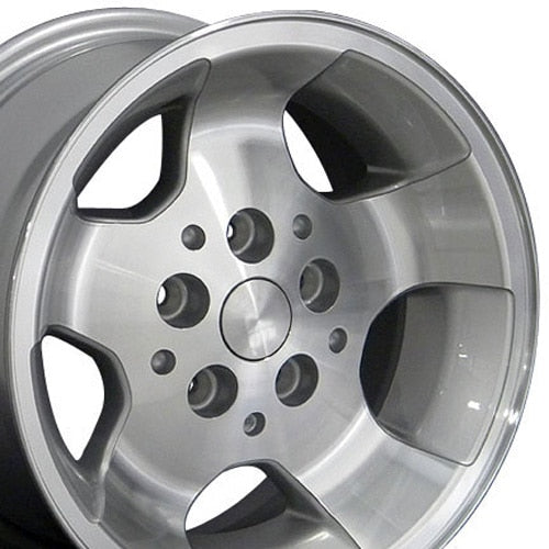 OE JP08 Wheels - Gloss Silver Machined