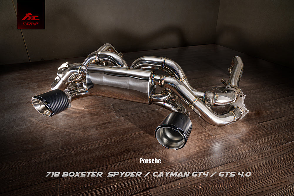 Porsche 718 GT4 RS | 2022+ Valvetronic Muffler Exhaust