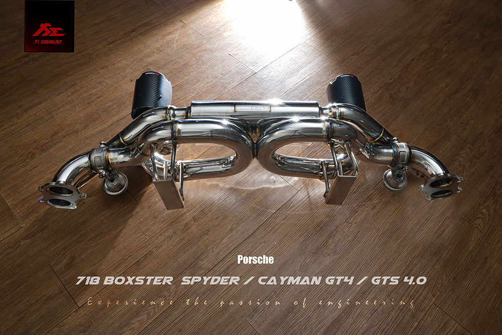Porsche 718 Gt4 Spyder Opf 2020 Valvetronic Muffler Before 2020.02 