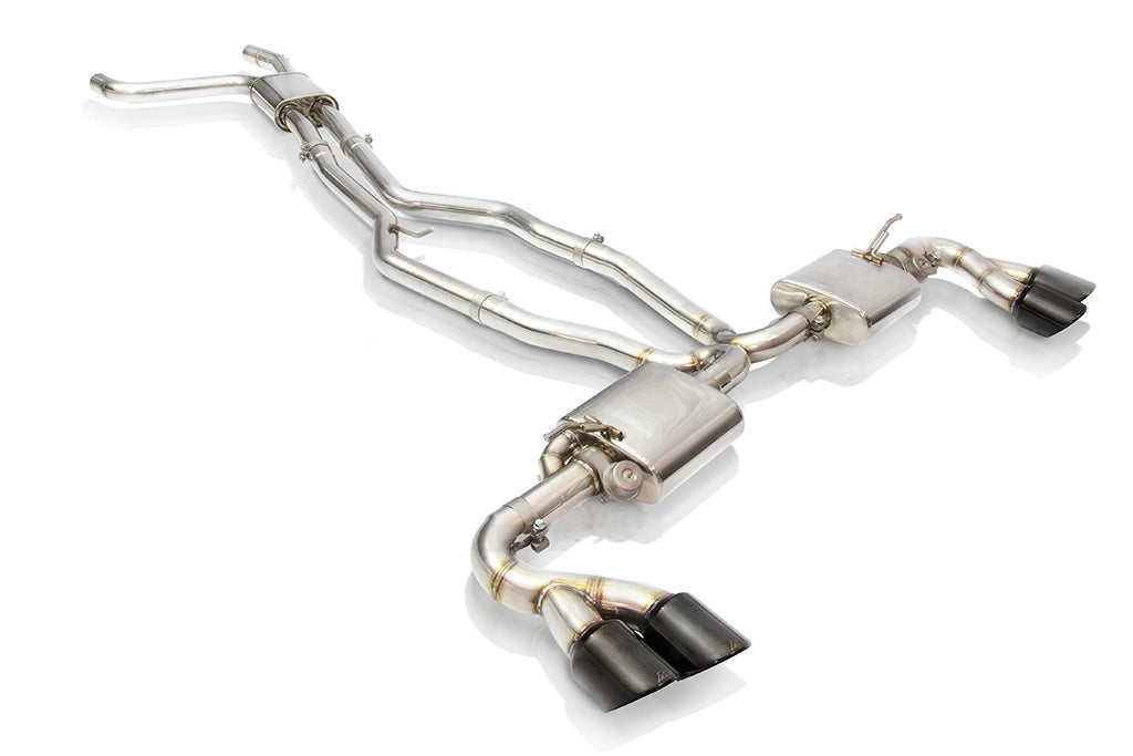 Porsche 958.2 Cayenne S GTS 3.6T catback exhaust system with valvetronic technology for enhanced performance and sound. High-quality stainless steel construction for durability and style. Upgrade your  Porsche 958.2 Cayenne S GTS 3.6T with our aftermarket catback exhaust for a thrilling driving experience.