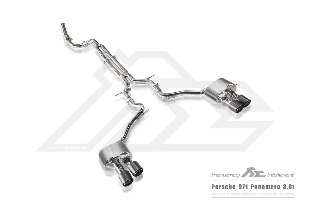 Porsche 971 panamera 3.0t 2017 valvetronic catback exhaust