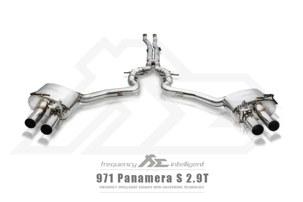 Porsche 971 panamera s 2.9tt 2017 valvetronic catback exhaust