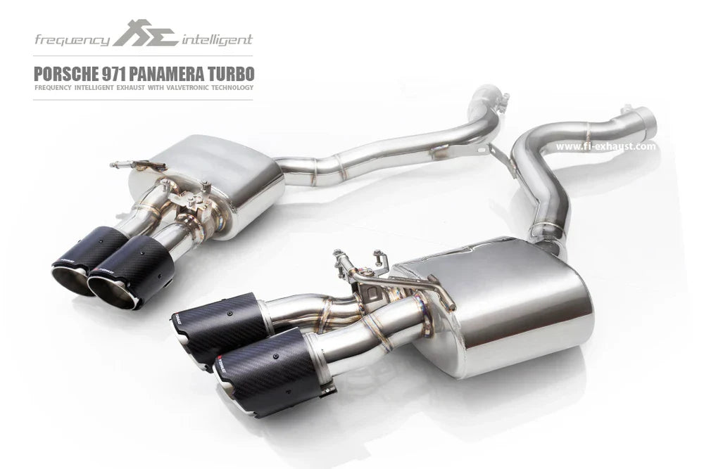 Porsche 971 panamera turbo gts 2017 valvetronic catback exhaust