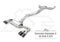 Porsche 9YA.1 Cayenne S 2.9TT | 2018-2023 Valvetronic catback exhaust