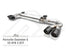 Porsche 9YA.1 Cayenne S 2.9TT  Valvetronic Catback Exhaust