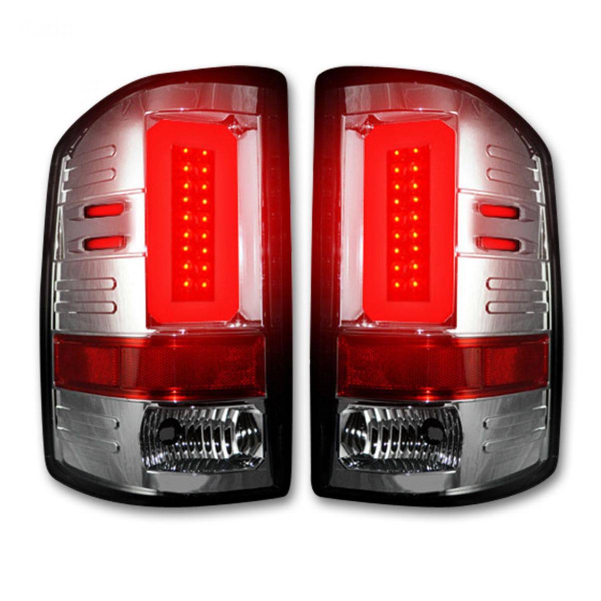 2016-2019 GMC Sierra 1500/2500/3500 RECON Clear Lens (Paintable) OLED Tail Lights (Replaces factory LED)