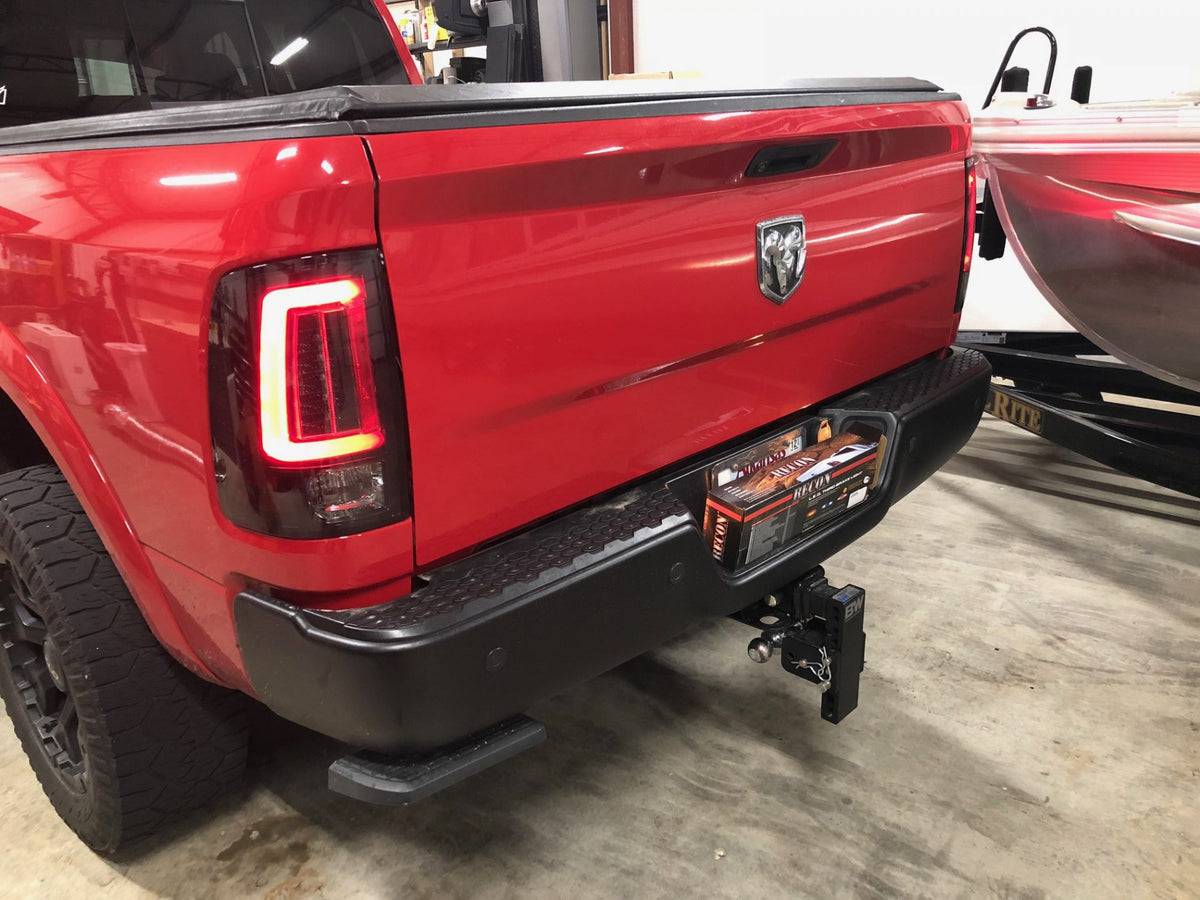 2009-2023 Dodge RAM 1500 Classic Body RECON Smoked Scanning OLED Tail Lights (Replaces OEM LED ONLY)