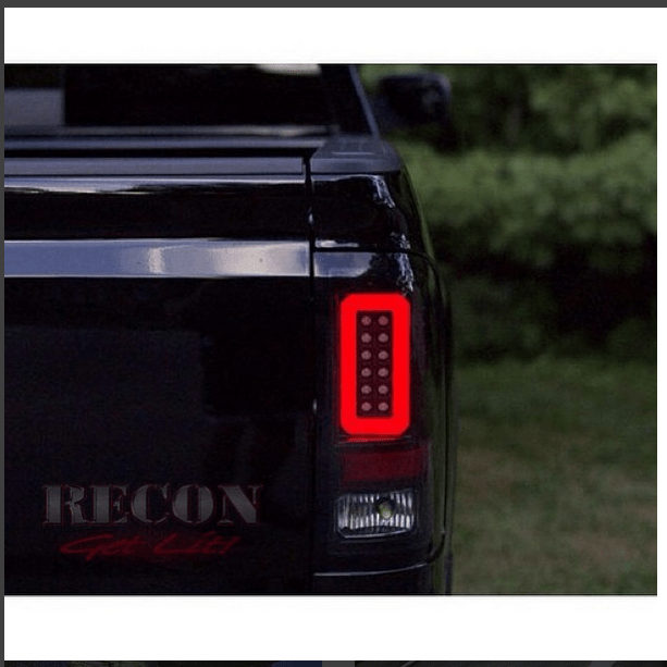 2014-2018 GMC Sierra 1500/2500 Smoked OLED Tail Lights (Replaces Factory Halogen)