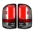 2014-2019 GMC Sierra 2500/3500 (Single Wheel) RECON Clear Lens (Paintable) OLED Tail Lights