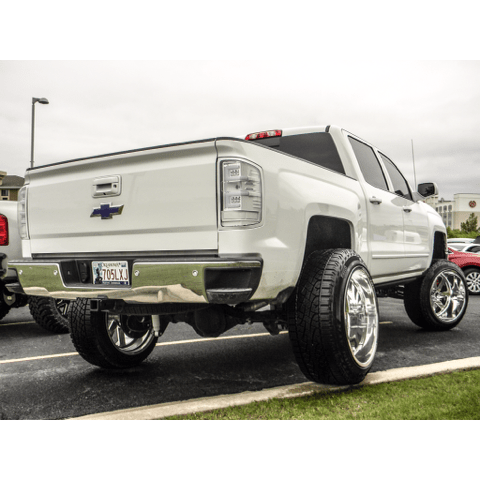 2016-2018 Chevrolet Silverado RECON Clear Lens (Paintable) OLED Tail Lights (Replaces Factory OEM LED Tail Lights ONLY)