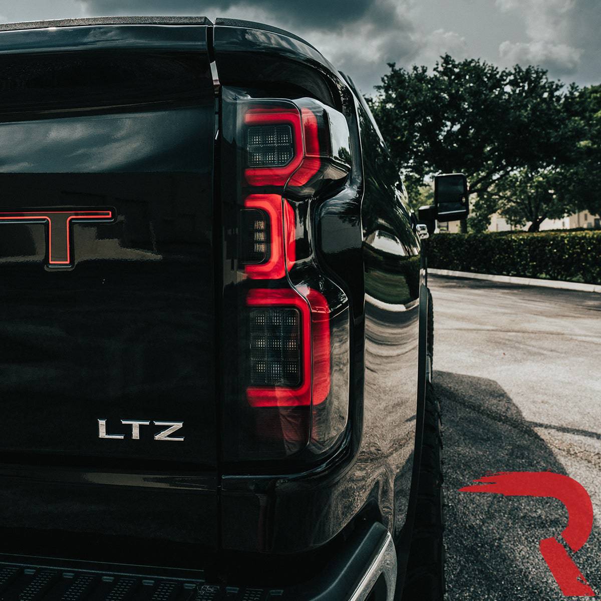 2019-2023 Chevrolet Silverado 1500 RECON OLED Smoked Tail Lights (Replaces OEM LED Tail Lights ONLY)