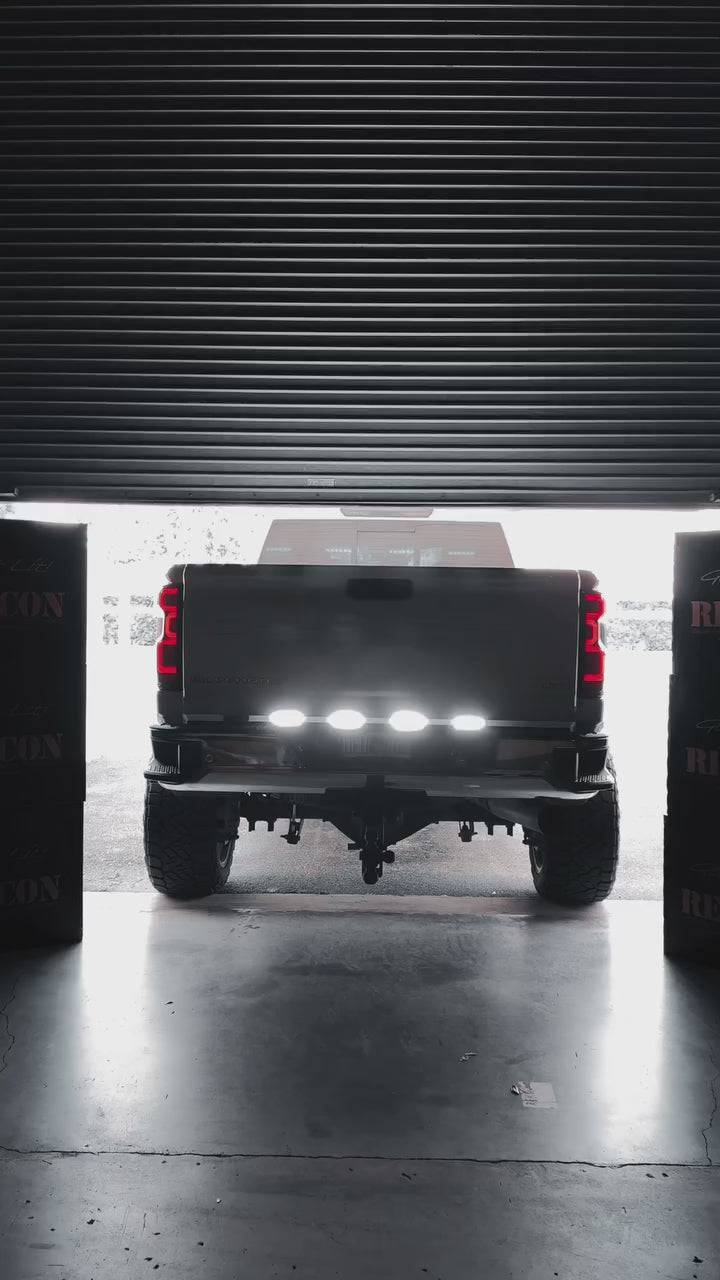 2019-2023 Chevrolet Silverado 1500 Smoked OLED Tail Lights (Replaces OEM Halogen Tail Lights ONLY)