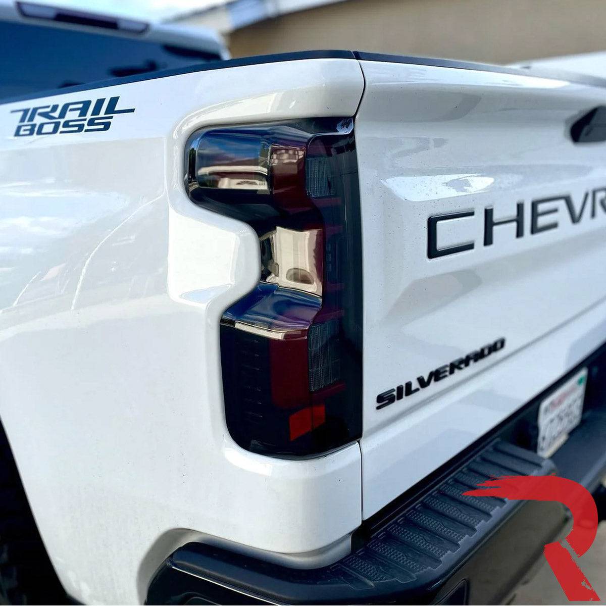 2019-2023 Chevrolet Silverado 1500 Smoked OLED Tail Lights (Replaces OEM Halogen Tail Lights ONLY) - Legends Auto Parts