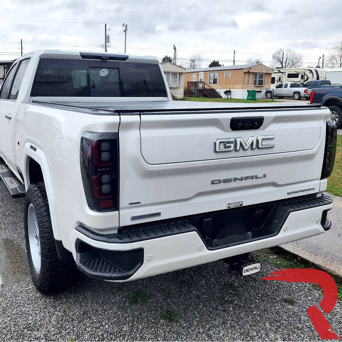 2019-2023 GMC Sierra 1500 RECON Smoked OLED Tail Lights (Replaces Factory Halogen)