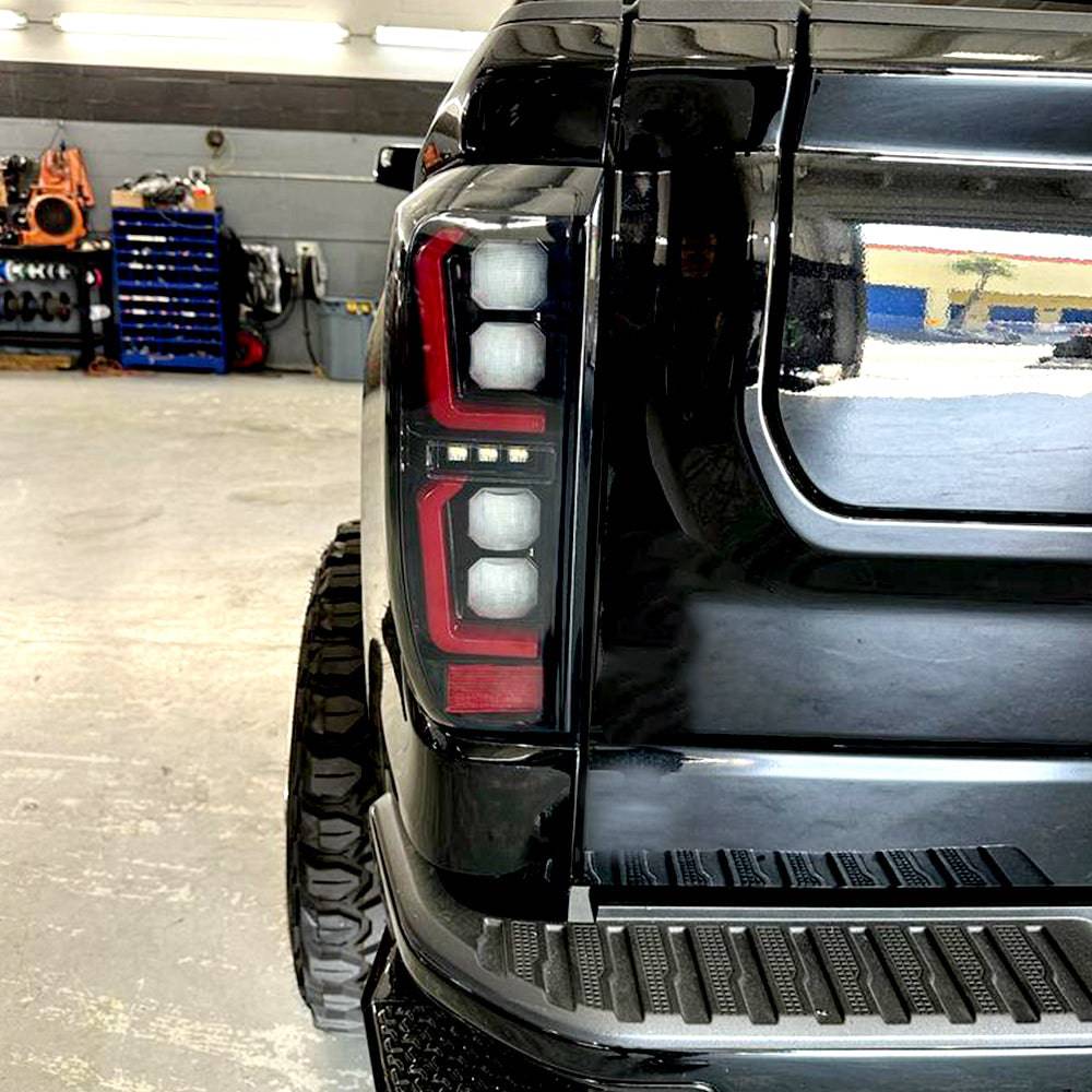 2019-2023 GMC Sierra 1500 RECON Smoked OLED Tail Lights (Replaces Factory Halogen)