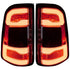 2019-2023 RAM 1500 RECON Clear Lens (Paintable) OLED Tail Lights w/ Scanning Red Turn Signals (Replaces OEM LED Taillights)