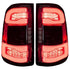 2019-2023 RAM 1500 RECON Clear Lens (Paintable) OLED Tail Lights w/ Scanning Red Turn Signals (Replaces OEM LED Taillights)