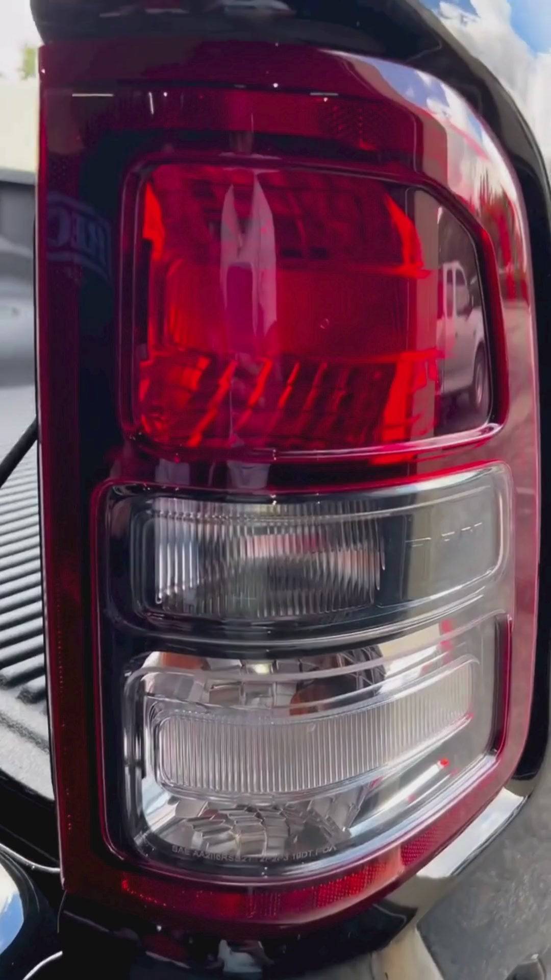 2019-2023 RAM 1500 RECON OLED Smoked Tail Lights - Legends Auto Parts