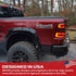 2019-2023 RAM 1500 RECON OLED Smoked Tail Lights - Legends Auto Parts