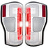 2020-2022 Ford SuperDuty RECON Clear Lens (Paintable) OLED Tail Lights OLED (Replaces OEM Halogen)