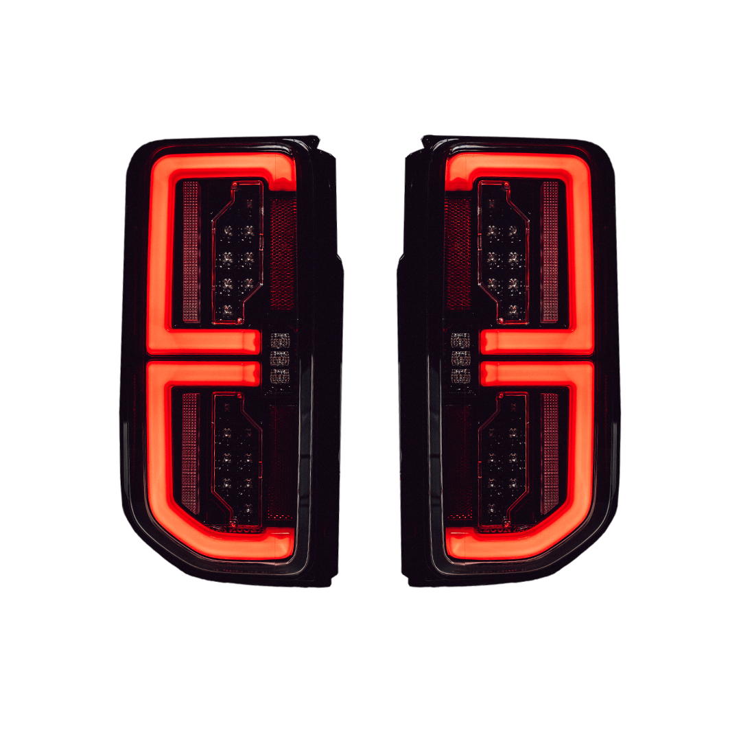 2021-2024 Ford Bronco RECON Smoked OLED Tail Lights w/ StartUp Sequence (Replaces Factory LED Taillights)