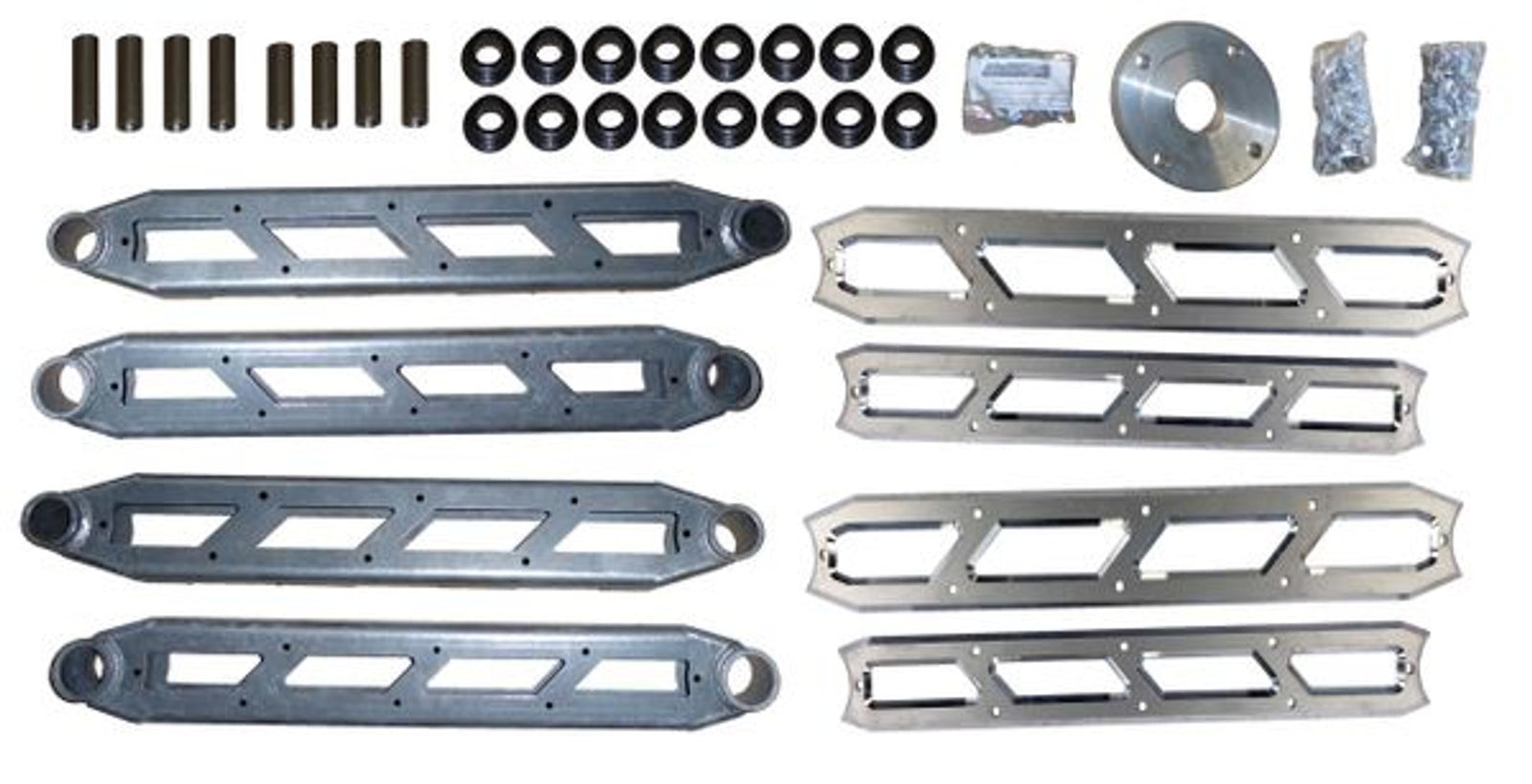 Switch Suspension - Dodge Ram 2500 4wd 2014-2024 Rear Boxed 4-link Upgrade w/ Billet Face Plates fits 8