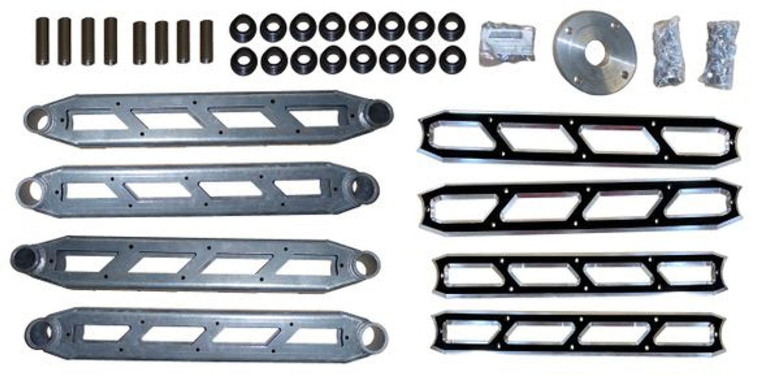 Switch Suspension - Dodge Ram 2500 4wd 2014-2024 Rear Boxed 4-link Upgrade w/ Billet Face Plates fits 8