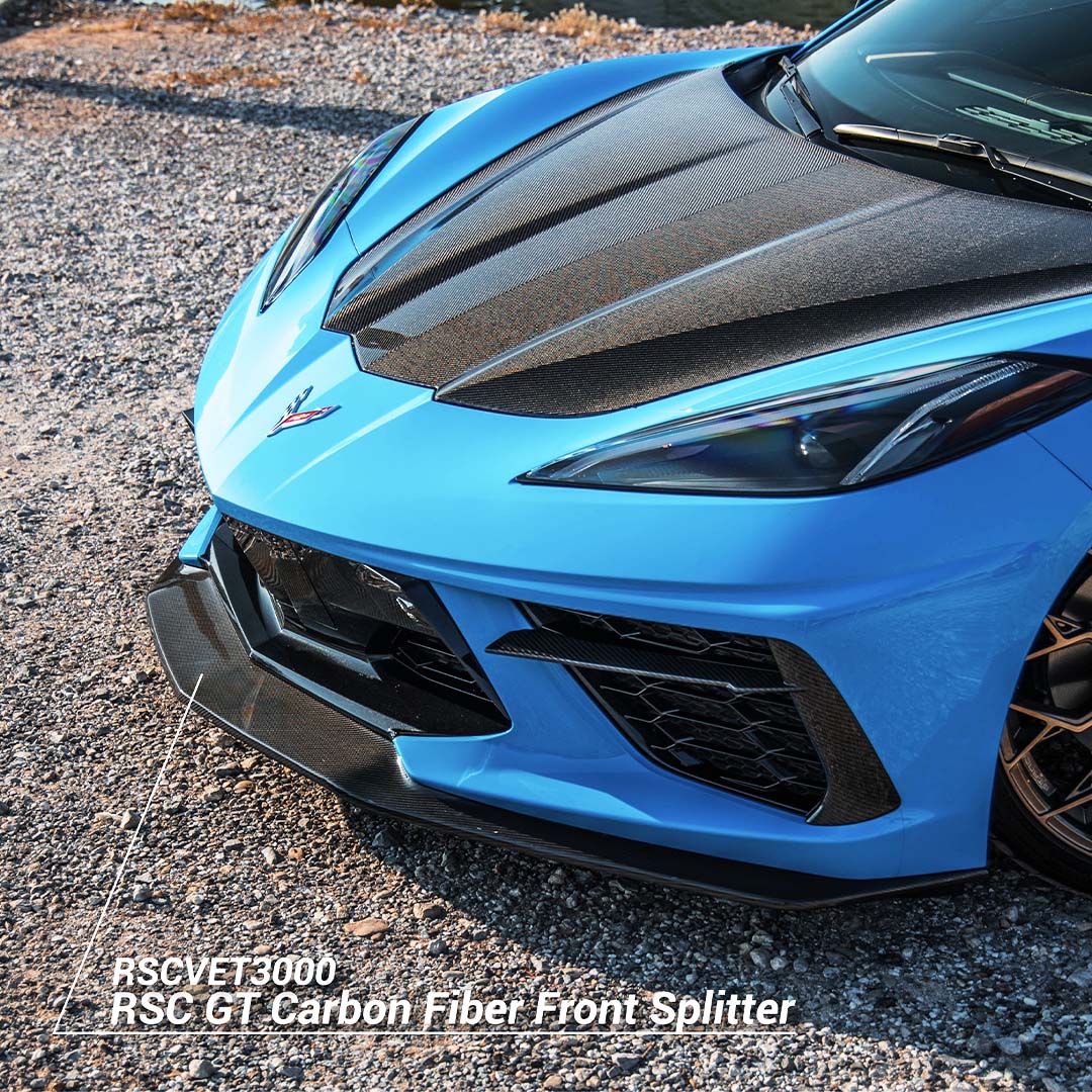RSC Corvette C8 GT Aero Kit | 4 Piece Body Kit Package | Carbon Fiber - Legends Auto Parts