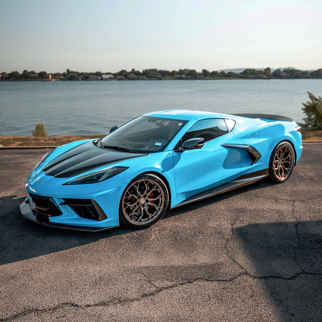 RSC Corvette C8 GT Aero Kit | 4 Piece Body Kit Package | Carbon Fiber - Legends Auto Parts