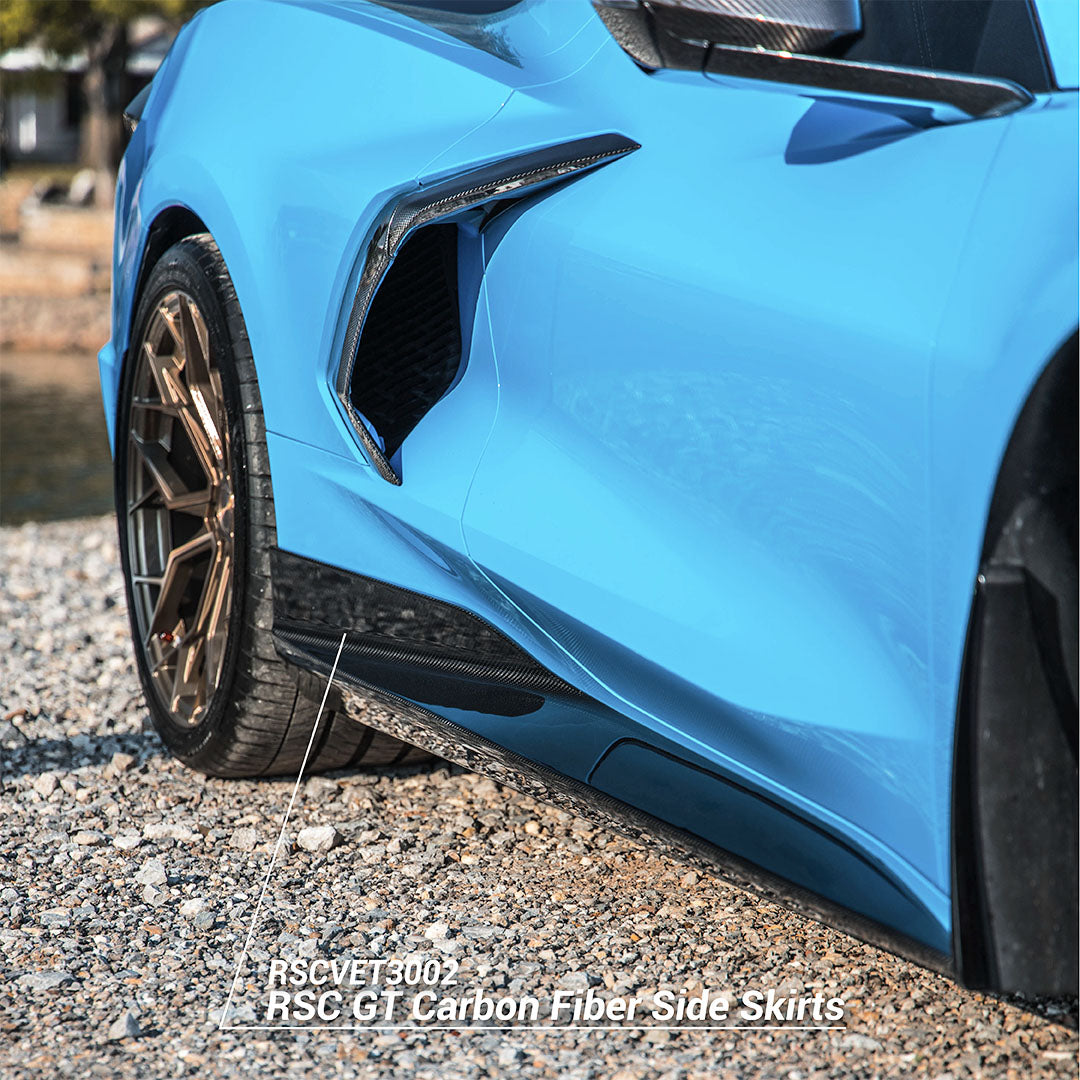 RSC Corvette C8 GT Aero Kit | 4 Piece Body Kit Package | Carbon Fiber - Legends Auto Parts