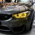2018 - 2020 BMW M3 M4 F80 F82 F83 PRE LCI LED CSL Style Yellow DRL Boards - Legends Auto Parts