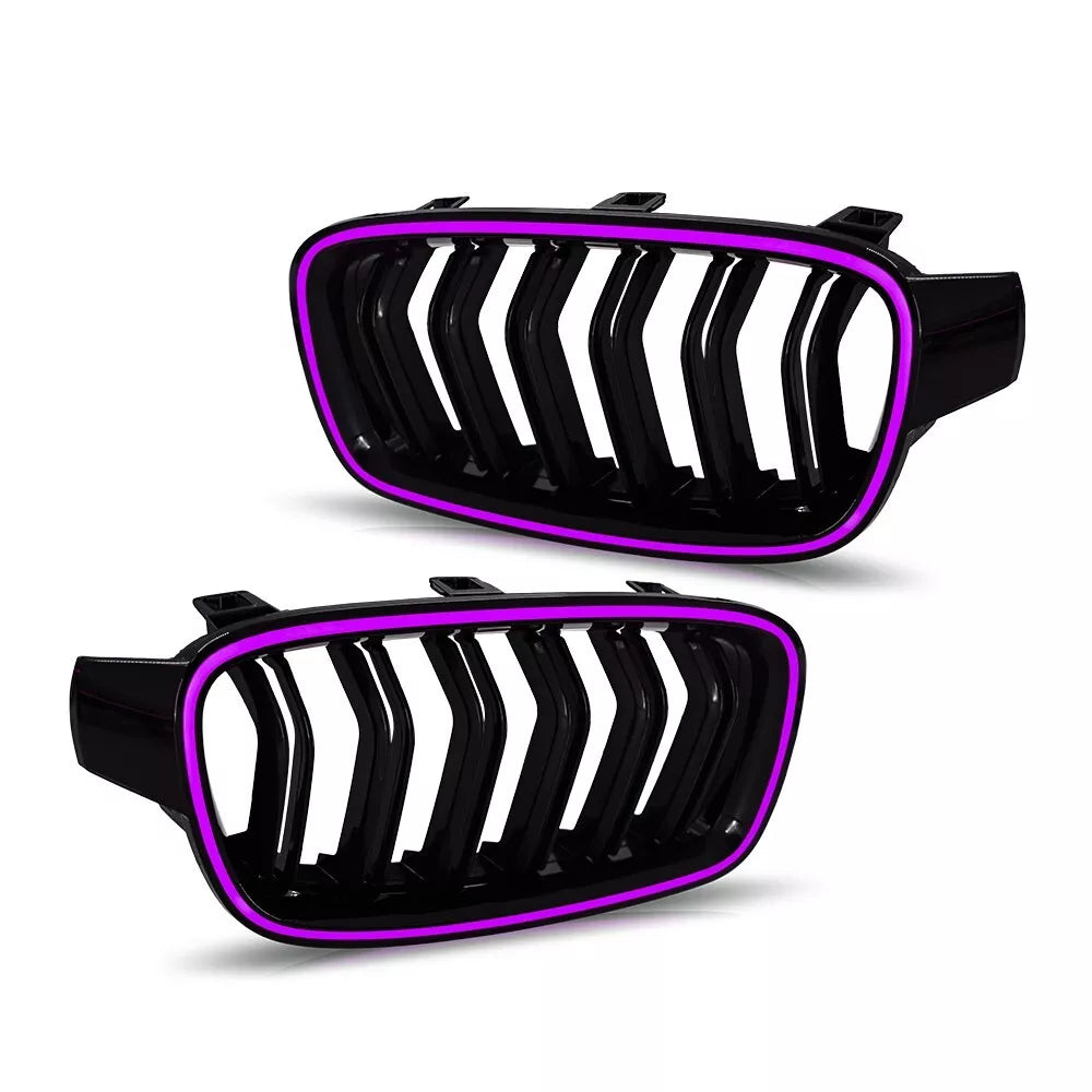 LED KIDNEY Grill with Start-Up Sequence for 2013-2018 BMW 3 Series - Legends Auto Parts