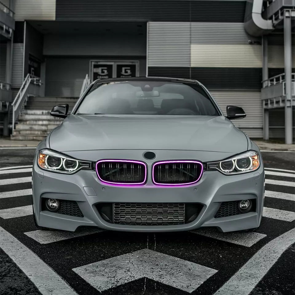 LED KIDNEY Grill with Start-Up Sequence for 2013-2018 BMW 3 Series - Legends Auto Parts