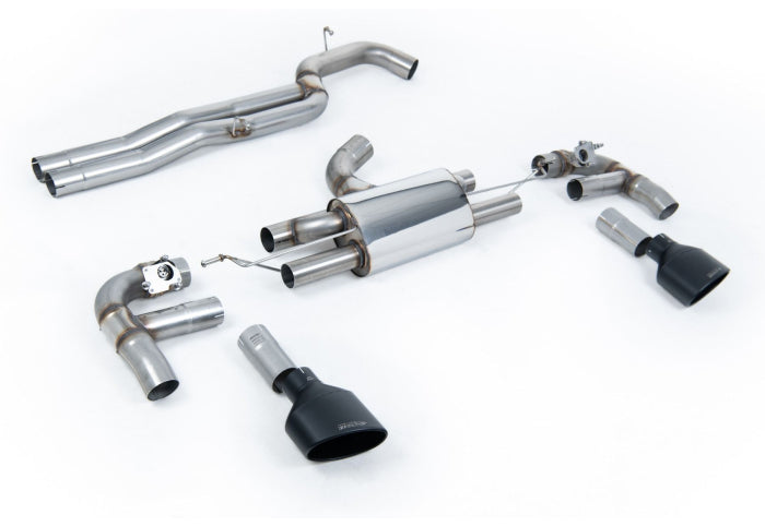 2015-2025 Audi RS3 2.5 Milltek 80mm Non Resonated Cat Back Exhaust