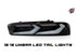 2016-2018 CHEVY CAMARO UMBRA LED TAILLIGHTS GLOSS BLACK/SMOKE LENS - Legends Auto Parts