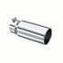 MBRP Tip, 5" O.D. Rolled Straight 4" inlet 12" length, T304 - Legends Auto Parts