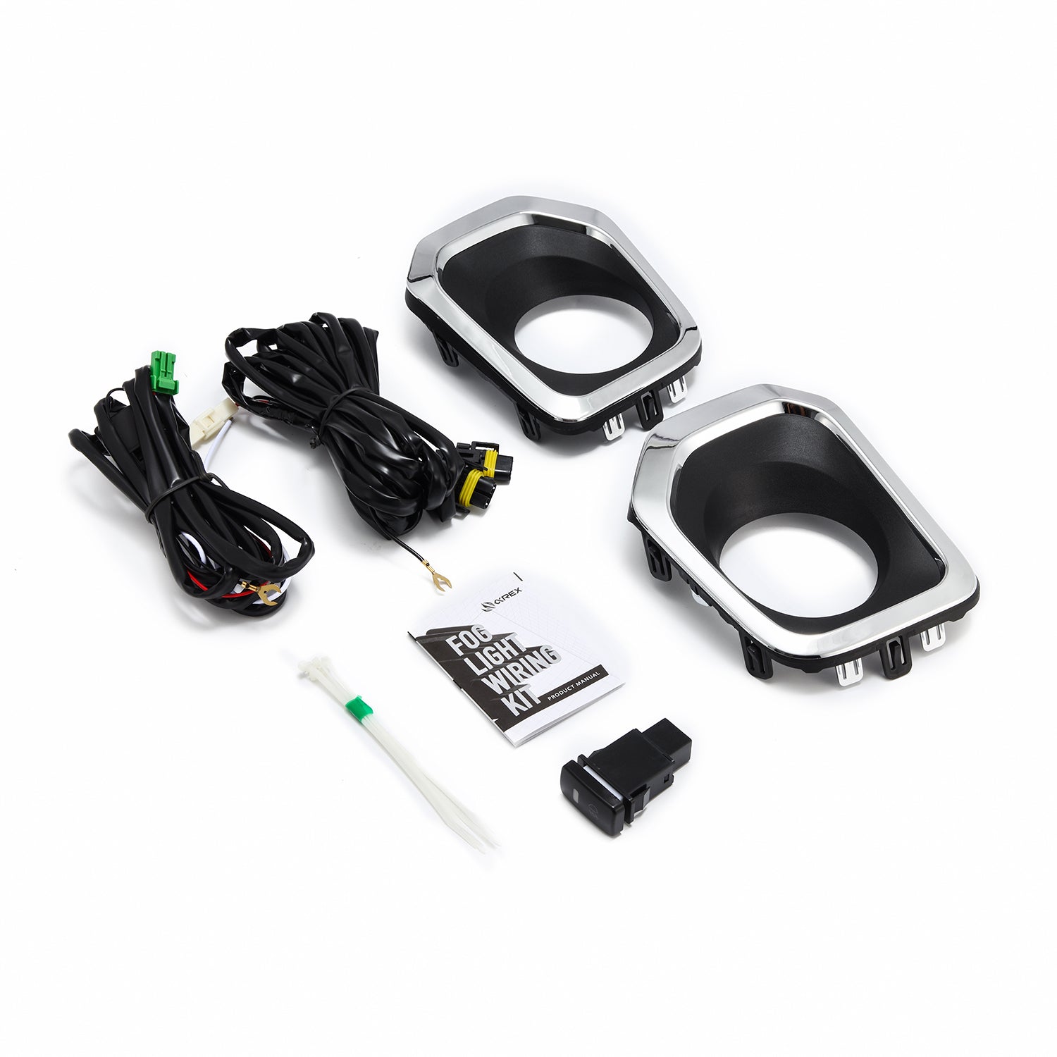 Universal Toyota/Lexus/Scion DoubleTap Dual Color LED Projector Fog Lights | AlphaRex
