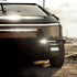 Tesla Cybertruck UP INVINCIBLE® Carbon Fiber Hood System w/ 50” LED Light Bar