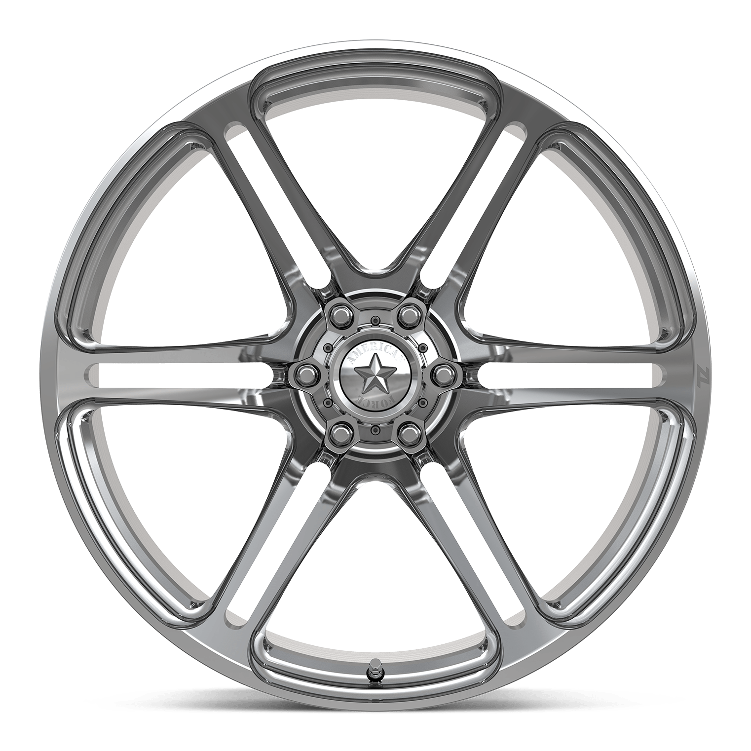 American Force Wheels - Z101 ETHER ZL 6 24x14 Polished - Legends Auto Parts