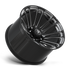American Force Wheels - Z102 OXIDE ZL 8 22x12 Black and Milled - Legends Auto Parts