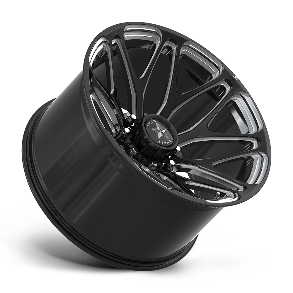 American Force Wheels - Z104 CHASE ZL 8 26x14 Black and Milled - Legends Auto Parts